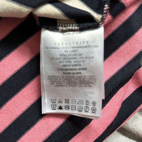 Moncler women's stripe dress Size L - Picture 8 of 11